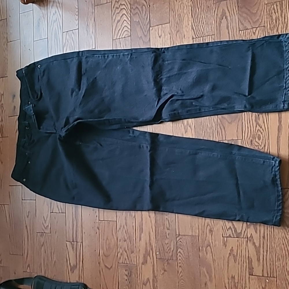 Edwin black jeans 38x34